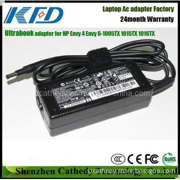 2012 New 19.5V 3.33A Notebook Power Supply for HP Ultrabook Envy 4 Envy 6, 65W AC Charger